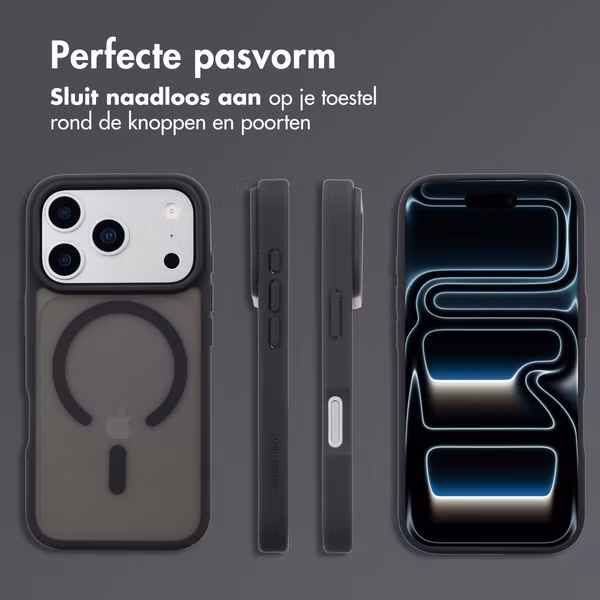 imoshion Color Guard Backcover met MagSafe Apple iPhone 17 Pro Max - Zwart