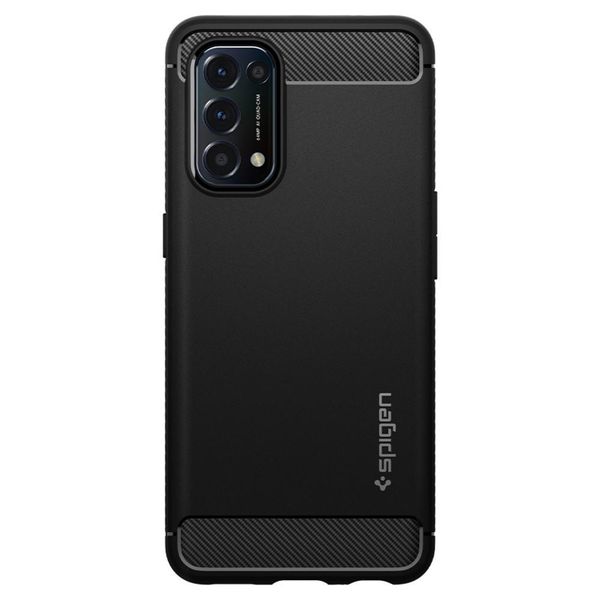 Spigen Rugged Armor Backcover Oppo Find X3 Lite - Zwart