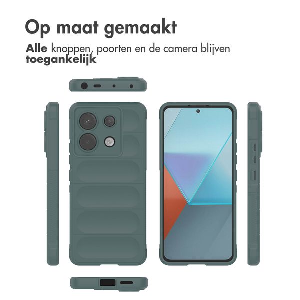 imoshion EasyGrip Backcover Xiaomi Poco X6 Pro - Donkergroen