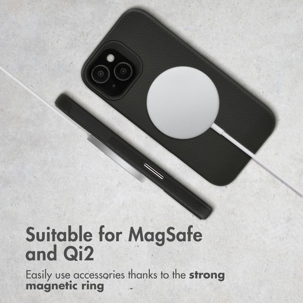 Accezz Tough Back Cover with MagSafe Apple iPhone 15 - Black