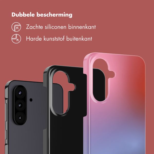 Selencia Vivid Backcover Samsung Galaxy A57 (5G) - Gradient Soft Blush