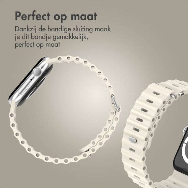 Accezz Ocean bandje Apple Watch | 38/40/41/42 mm - Sterrenlicht