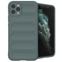 imoshion EasyGrip Backcover iPhone 11 Pro Max - Donkergroen