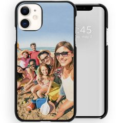 Ontwerp je eigen Apple iPhone 11 hardcase hoesje - Zwart