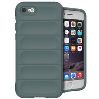 imoshion EasyGrip Backcover iPhone SE (2022 / 2020) / 8 / 7 - Donkergroen