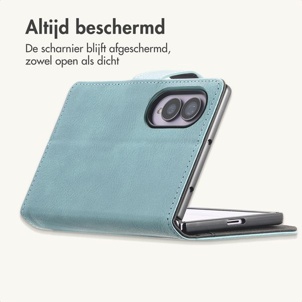 imoshion Luxe Bookcase Samsung Galaxy Z Fold 8 - Lichtblauw