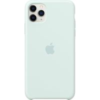 Apple 4 Pack Clearcase + Silicone Backcover iPhone 11 Pro Max - Clear + Seafoam + Alaskan Blue + Black