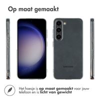 Accezz 100% Recycled Clear Backcover Samsung Galaxy S23 - Transparant