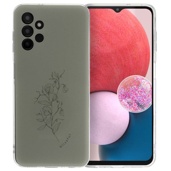 imoshion Design hoesje Samsung Galaxy A13 (4G) - Floral Green