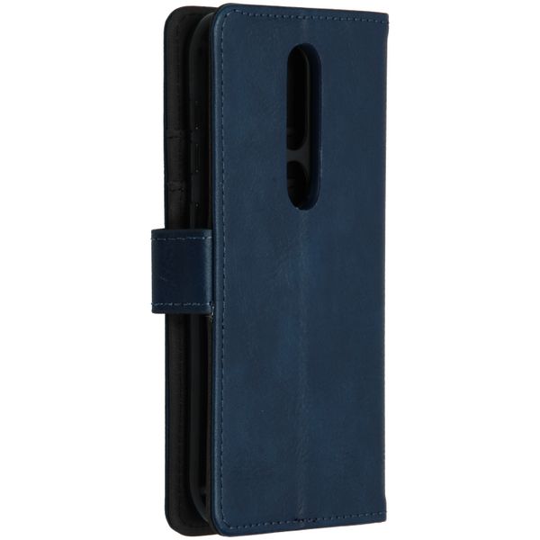 imoshion Luxe Bookcase Nokia 4.2 - Donkerblauw