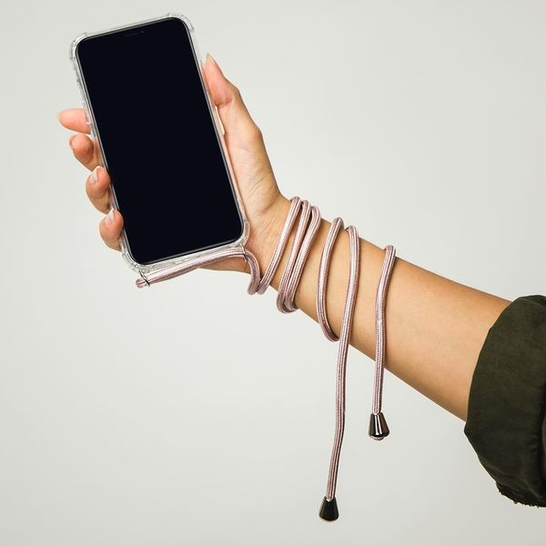 imoshion Backcover met koord Apple iPhone Xr - Rosé Goud