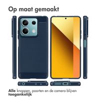 imoshion Brushed Backcover Xiaomi Redmi Note 13 (5G) - Donkerblauw