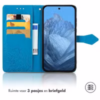 imoshion Mandala Bookcase Google Pixel 10 / 10 Pro - Turquoise