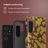 Selencia Vivid Backcover Samsung Galaxy S25 Ultra - Moo'd Olive Dust