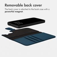 imoshion Detachable 2-in-1 Luxury Bookcase Samsung Galaxy S26 FE - Blue