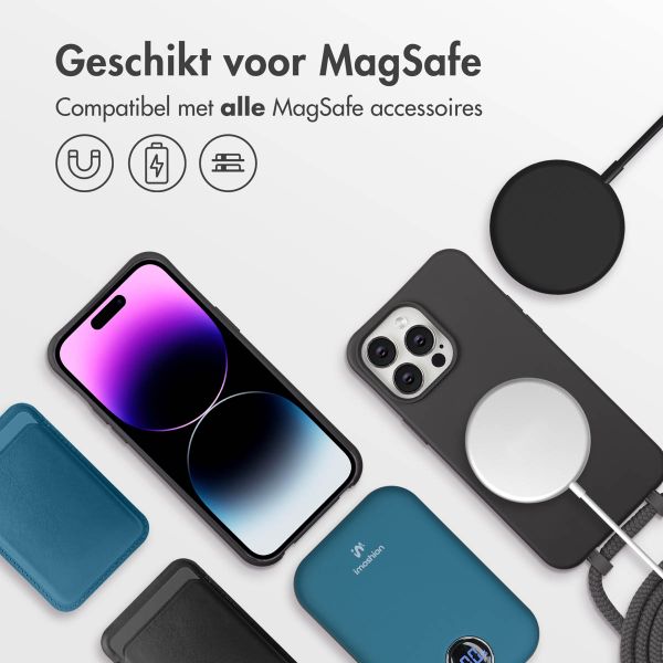 imoshion Color Backcover met afneembaar koord MagSafe Apple iPhone 14 Pro Max - Black Coffee