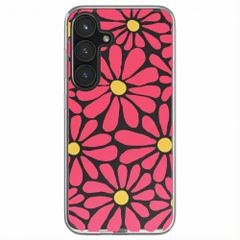 imoshion Design hoesje Samsung Galaxy S24 FE - Dusty Rose Flowers Connect