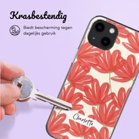 Hoesje met eigen foto en/of tekst Apple iPhone 13 - Bloemen