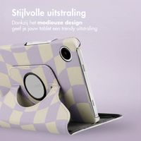 imoshion 360° Draaibare Design Bookcase Samsung Galaxy Tab A9 8.7 inch - Dancing Cubes