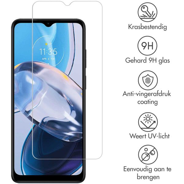 Selencia Gehard Glas Screenprotector Motorola Moto E22