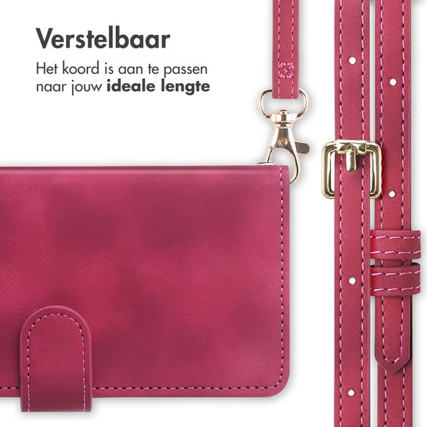 imoshion Bookcase met koord Samsung Galaxy A37 (5G) - Rood