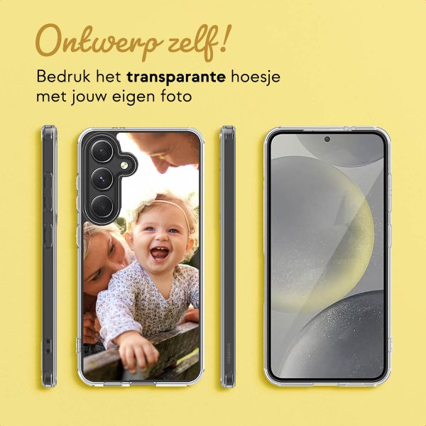 Ontwerp je eigen MagSafe Clear Case Samsung Galaxy S24 - Transparant