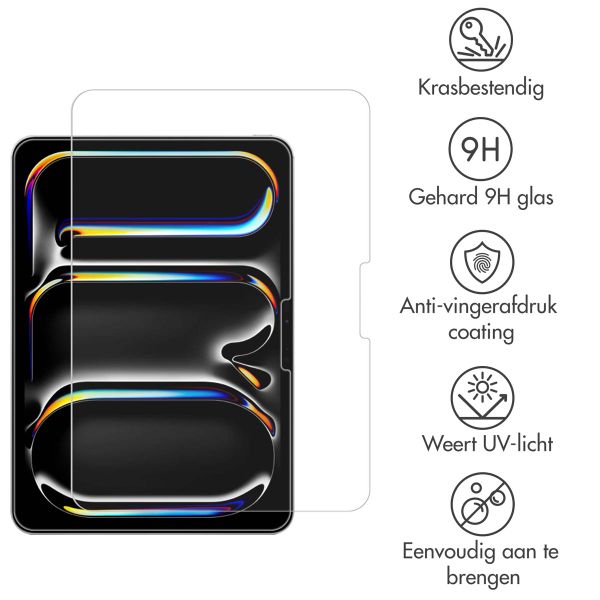 imoshion Gehard glas screenprotector Apple iPad Pro 11 (2025) M5 / (2024) M4