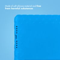 imoshion Kids-Proof Back Cover with Handle Apple iPad 9 (2021) 10.2 inch / iPad 8 (2020) 10.2 inch / iPad 7 (2019) 10.2 inch - Blue
