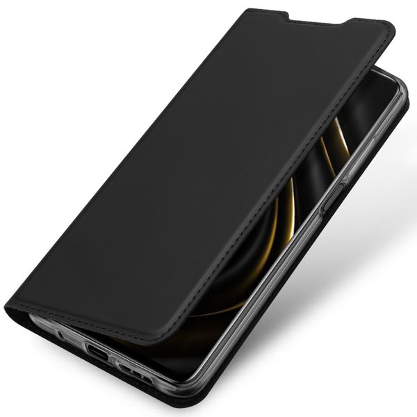 Dux Ducis Slim Softcase Bookcase Xiaomi Poco M3 - Zwart