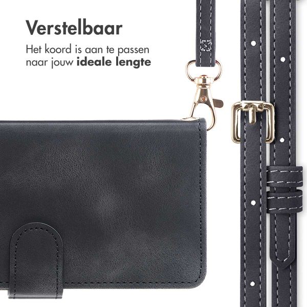 imoshion Bookcase met koord Samsung Galaxy A15 (5G/4G) - Zwart