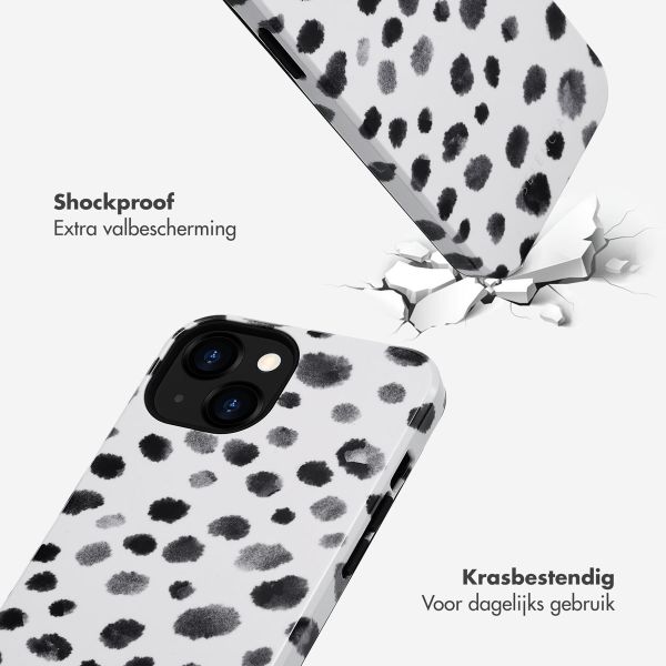 Selencia Vivid Tough Backcover iPhone 13 - Trendy Leopard