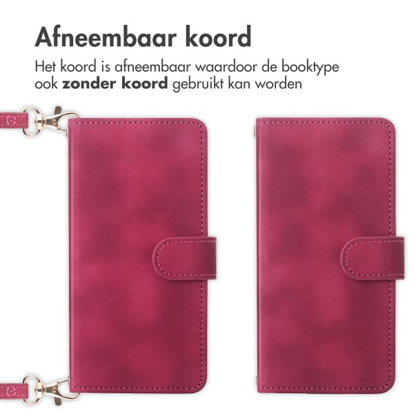 imoshion Bookcase met koord Samsung Galaxy S25 - Rood