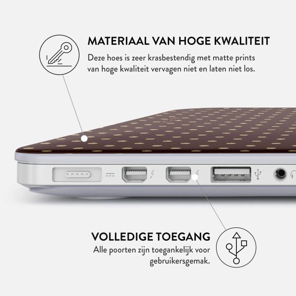 Burga Hardshell Cover Apple MacBook Air 15 inch (2023 / 2024 M3 / 2025 M4 / 2026 M5) - Sorry Busy