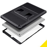 Accezz Rugged Back Case Apple iPad 9 (2021) 10.2 inch / iPad 8 (2020) 10.2 inch / iPad 7 (2019) 10.2 inch - Zwart