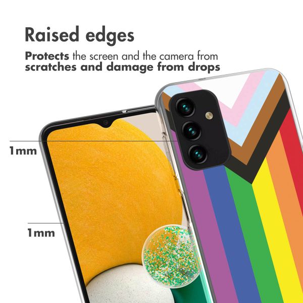 imoshion Design hoesje Samsung Galaxy A13 (5G) / A04s - Rainbow flag