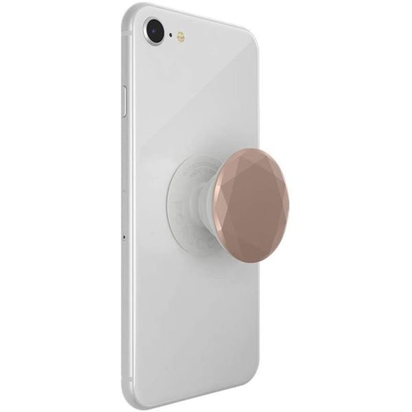 PopSockets Luxe PopGrip - Metallic Diamond Rose Gold