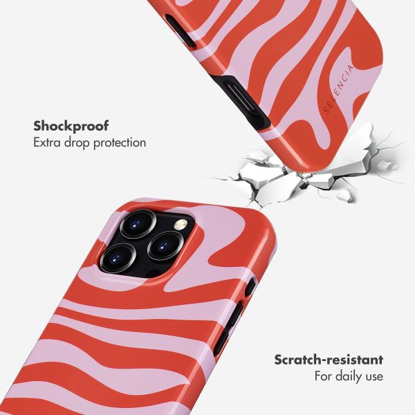 Selencia Vivid Back Cover with MagSafe Apple iPhone 16 Pro - Dream Swirl Pink