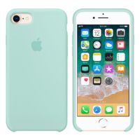 Apple Silicone Backcover Apple iPhone SE (2022 / 2020) / 8 / 7 - Marine Green