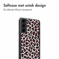 imoshion Design hoesje Samsung Galaxy S22 - Leopard Pink