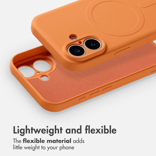 imoshion Colour Back Cover with MagSafe Apple iPhone 17 - Orange