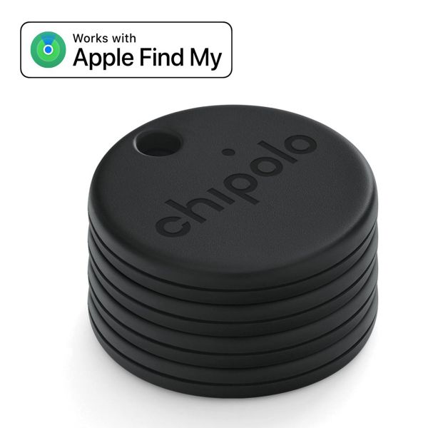 Chipolo ONE Spot - Bluetooth tracker voor iOS - 4 pack - Zwart