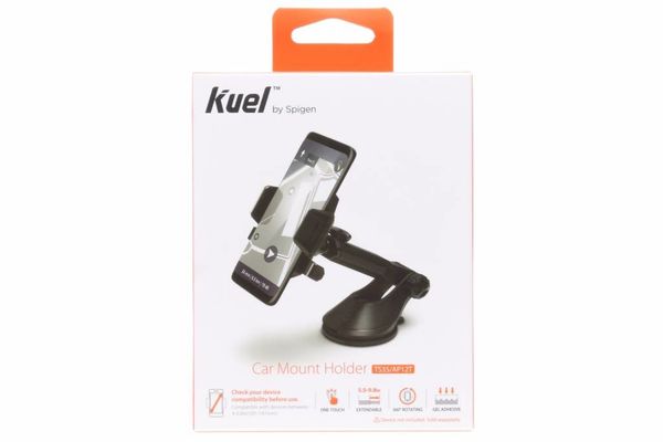 Spigen Kuel™ Car Mount - Telefoonhouder auto - Dashboard - Zwart