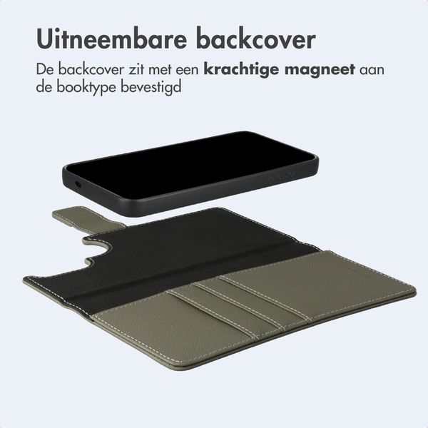 imoshion Uitneembare 2-in-1 Luxe Bookcase Samsung Galaxy S26 Ultra - Groen