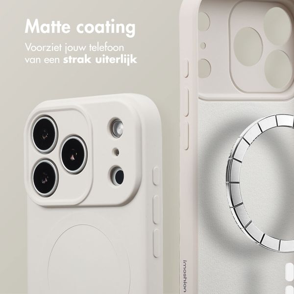 imoshion Color Backcover met MagSafe Apple iPhone 17 Pro - Beige