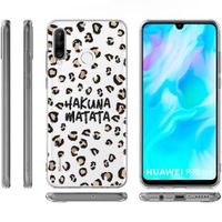 imoshion Design hoesje Huawei P30 Lite - Luipaard - Bruin / Zwart