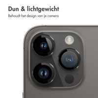 imoshion 2 Pack Camera lens protector iPhone 14 Pro / 14 Pro Max - Grijs