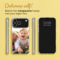 Ontwerp je eigen MagSafe Clear Case Apple iPhone 18 Pro / 17 Pro - Transparant