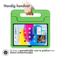 imoshion Kidsproof Backcover met handvat iPad 11 (2025) 11 inch / iPad 10 (2022) 10.9 inch - Groen