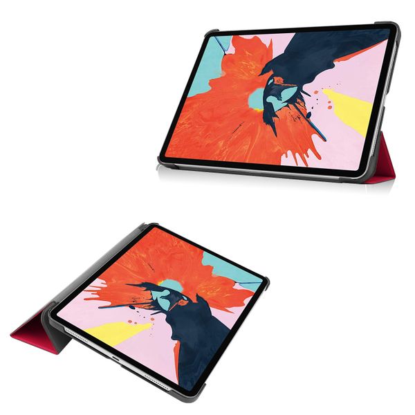 imoshion Trifold Bookcase Apple iPad Air 11 inch (2025) M3 / (2024) M2 / Air 5 (2022) / Air 4 (2020) - Rood