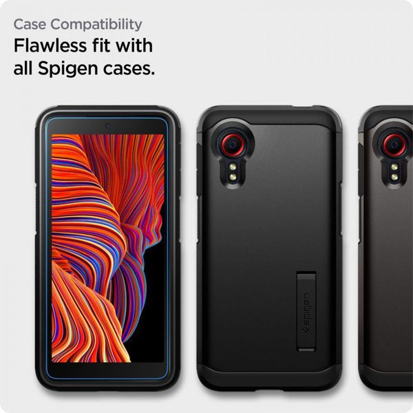 Spigen AlignMaster Full Screenprotector 2 Pack Galaxy Xcover 5